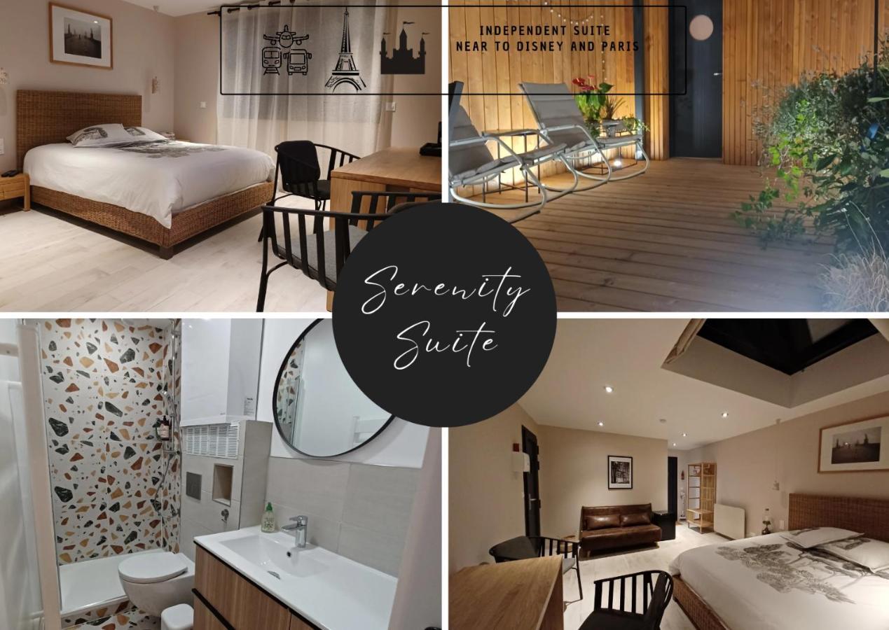 Serenity Indepedent Suite Near To Disneyland & Paris Bussy-Saint-Georges Exterior foto